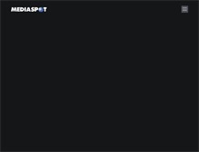 Tablet Screenshot of mediaspot.com